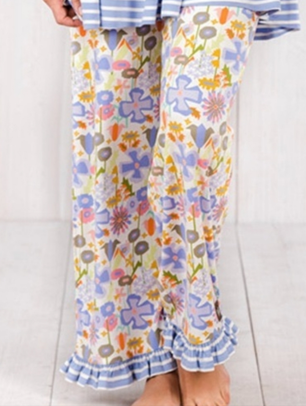 Matilda Jane Dandelion Dreams Pajama Pant Bottoms Size M
